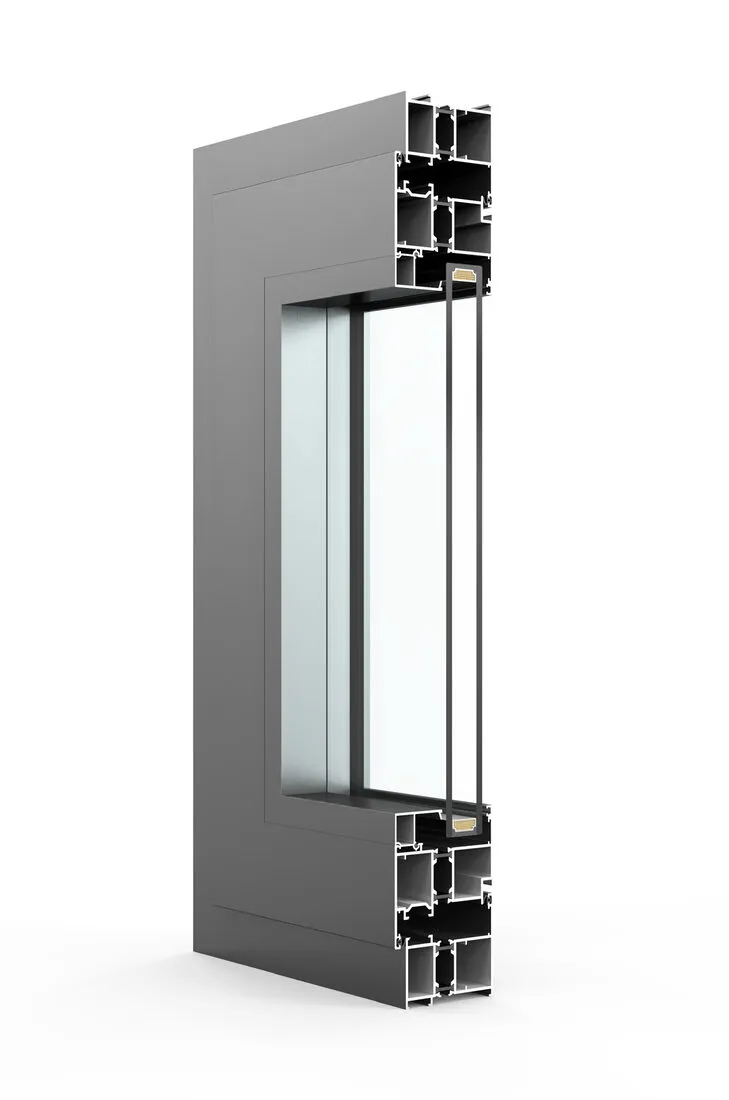 Profile cutaway render of the 70 series system