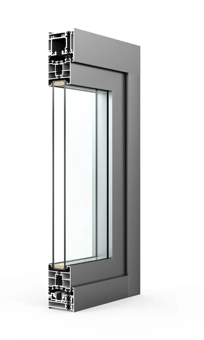 Profile cutaway render of the 73·65 series system